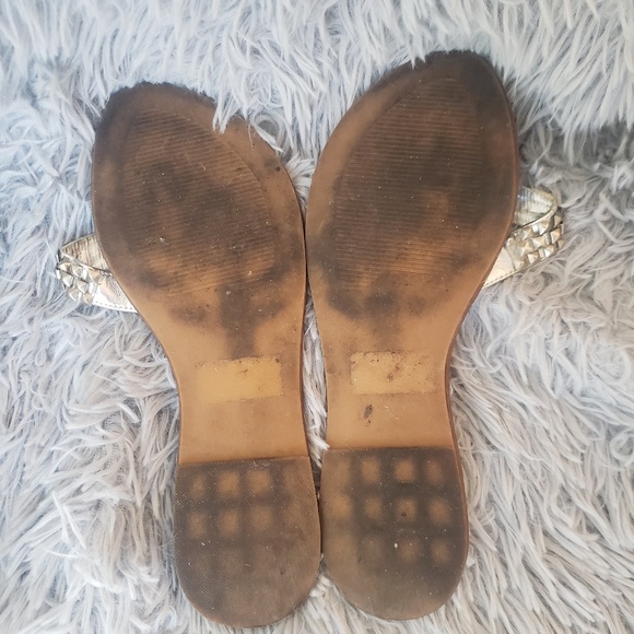 SHOES | Silver Studded Flip Flops! - Picture 5 of 8